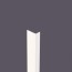 Corniere-PVC-40x20 mm épaisseur 2 mm Blanc 9010
