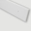 Lisse de protection murale Polyéthylène blanche (435)