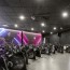 dalle faux plafond cube noir salle de sport