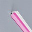 Congé d'angle interne rose shocking pink pour plaques et revêtements épaisseur 2-3 mm
