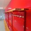Plaques en pvc rouge 3 mm brillant