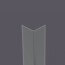 Corniere PVC 80 x 80 mm gris fonce (412)