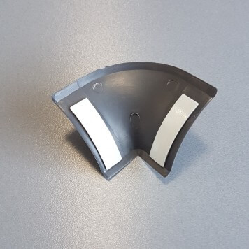 Anglerond-jonction-externes-grise-anthracite-autocollant-face-arriere