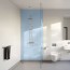 Panneau mural décoratif intérieur PVC Satiné Bleu "Flint" Altro Whiterock Satins pour salle de bain