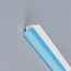 Congé d'angle interne bleu night fall pour plaques et revêtements épaisseur 2-3 mm