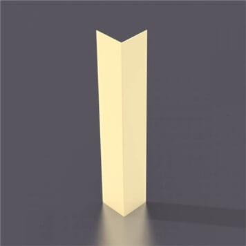 Corniere PVC 80 x 80 mm beige