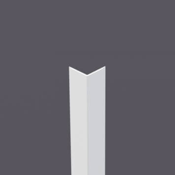 Corniere PVC 40x40 gris clair (400)