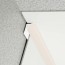 Congé d'angle interne beige blossom pour plaques PVC épaisseur 2-3 mm en situation
