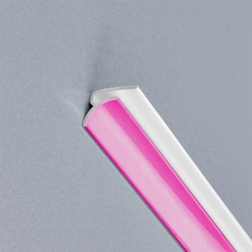 Congé d'angle interne rose shocking pink pour plaques et revêtements épaisseur 2-3 mm