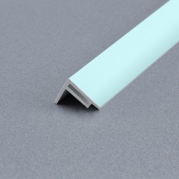 Baguette angle externe bleu vert mint