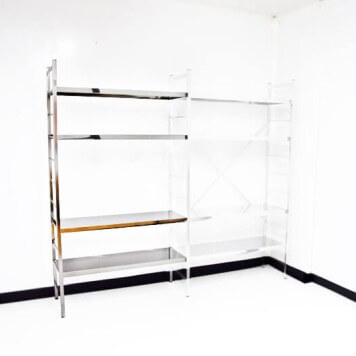 Rayonnage alimentaire 100% Inox 18/10-Suite-Hauteur 1450mm