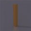 Corniere PVC 60 x 60 mm marron
