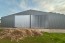 rideau pour trafic intensif isolation hangar vue extérieur