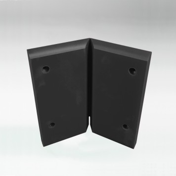 Angle interne pour plinthe Polyéthylène noire