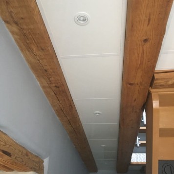  structure faux-plafond à ossature apparente 60 x 60