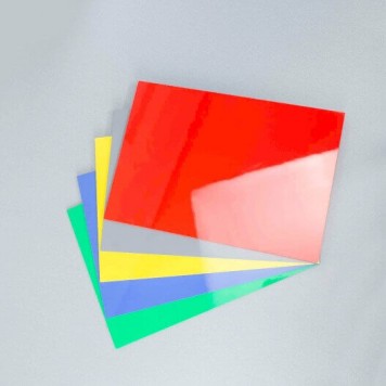 Plaque PVC couleurs 3 mm rigide et brillante